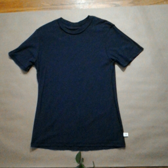 THE RAIL Slim Fit Crewneck T-Shirt Navy Size M - Picture 8 of 11
